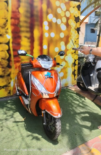Orange TVS Jupiter 125