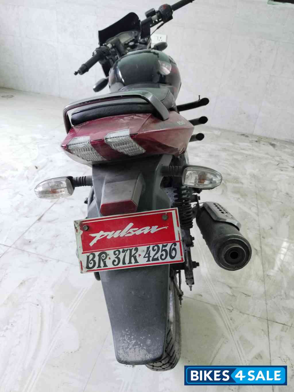 Red Black Bajaj Pulsar 150