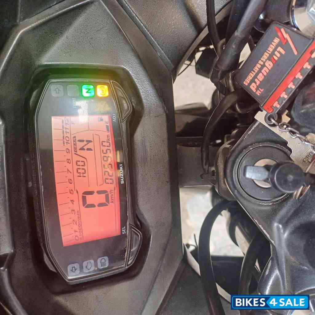 Red Black Suzuki Gixxer SF Fi