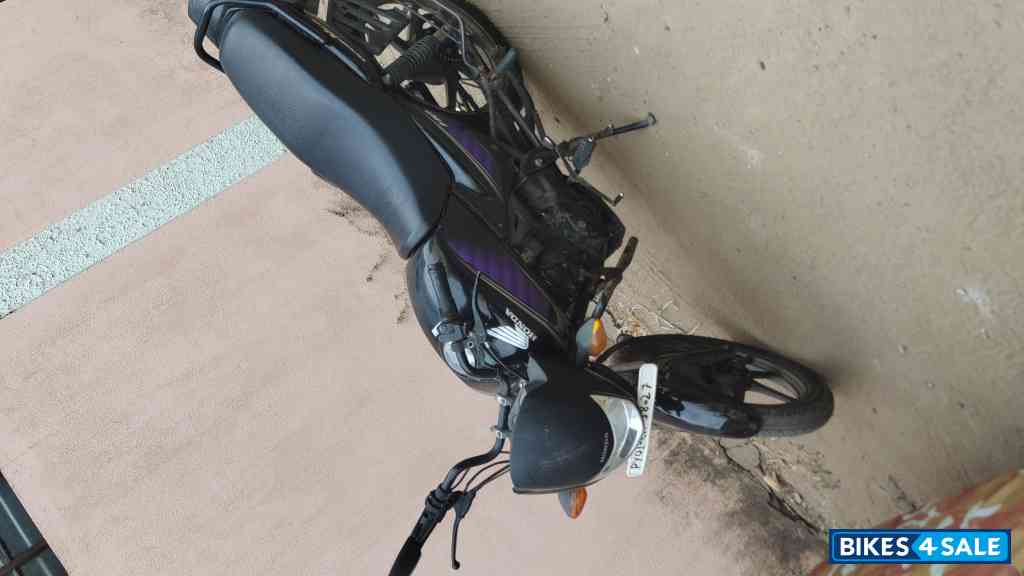 Black And Violet Honda Dream Neo