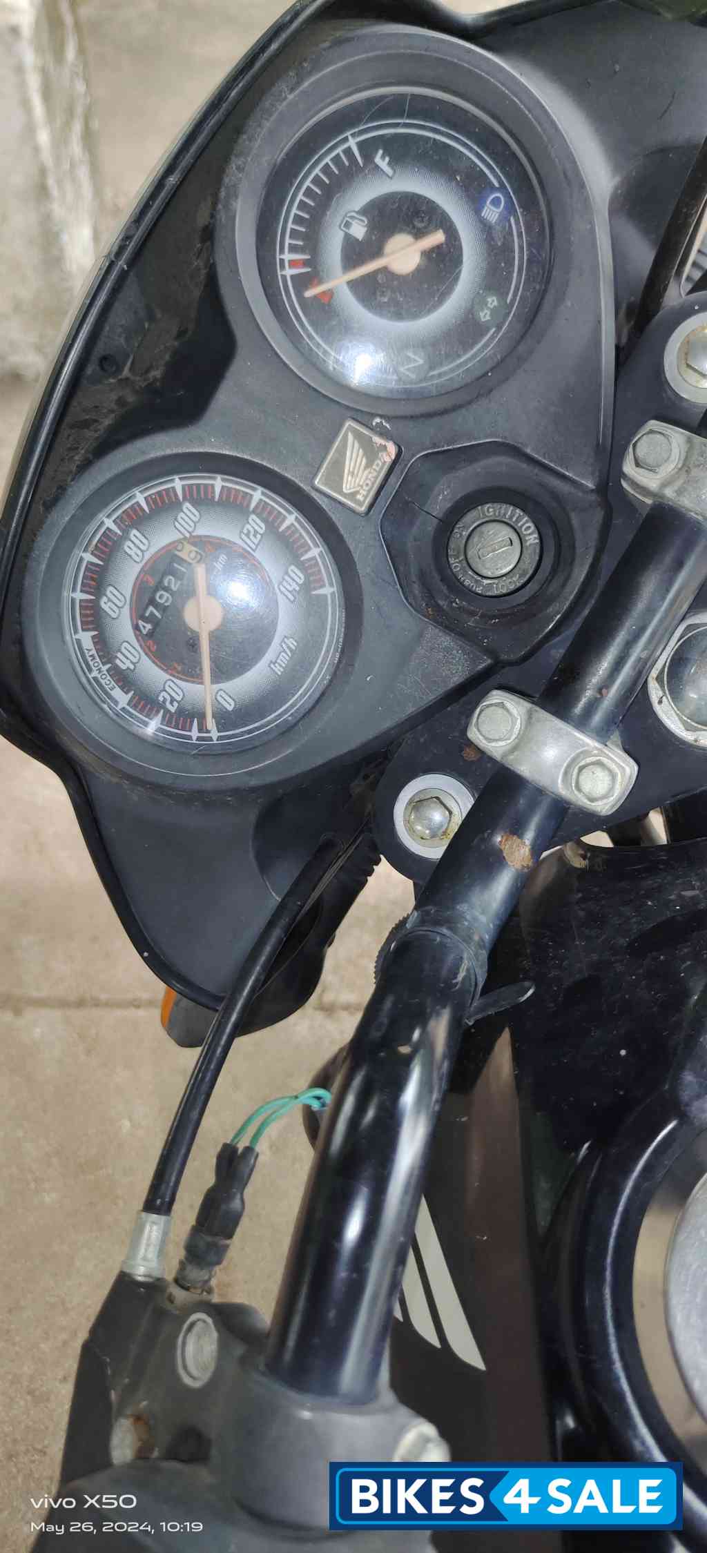 Black And Violet Honda Dream Neo