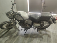 Silver Royal Enfield Bullet Electra