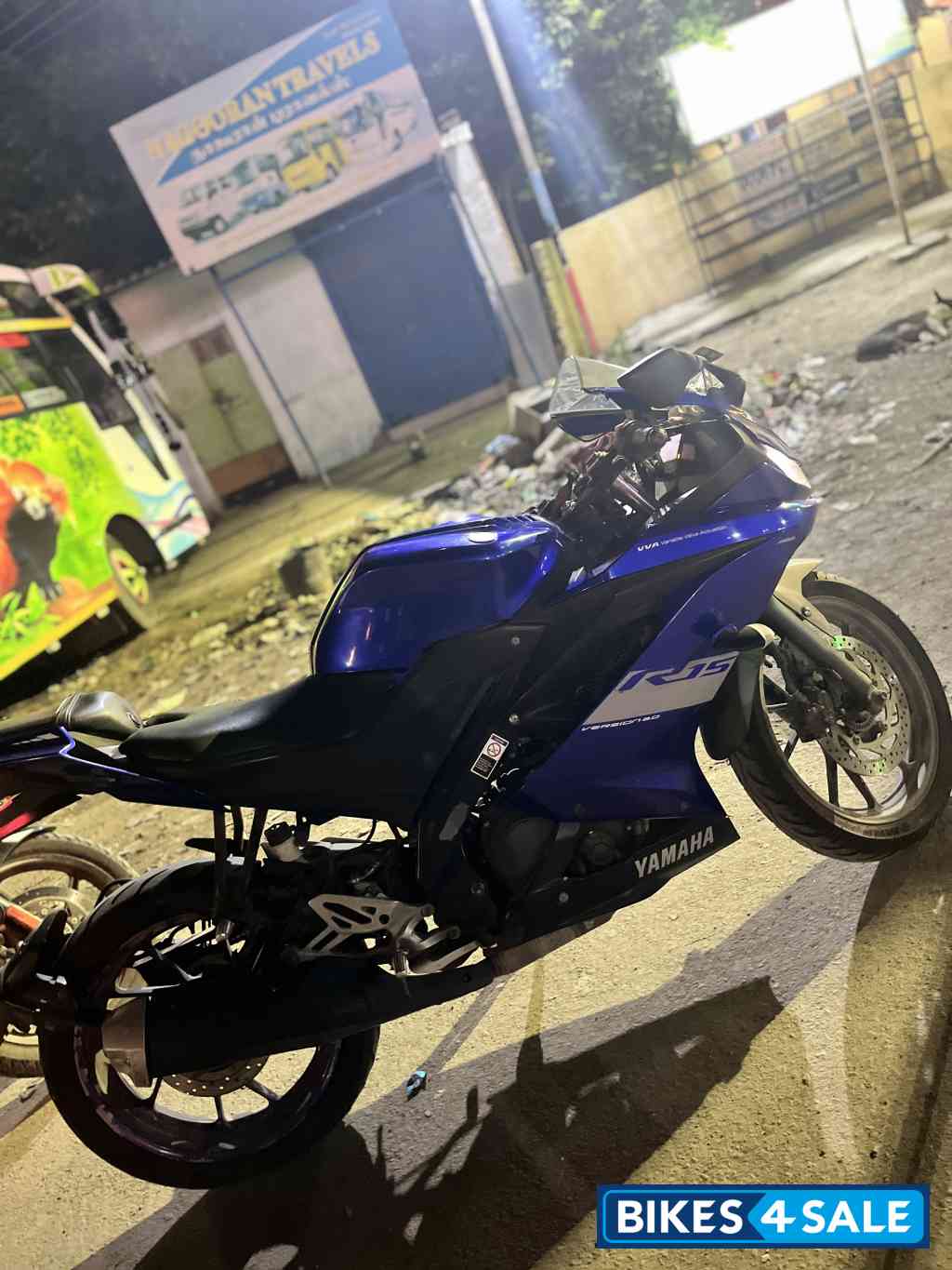 Deep Republish Blue Yamaha YZF R15 V3 BS6