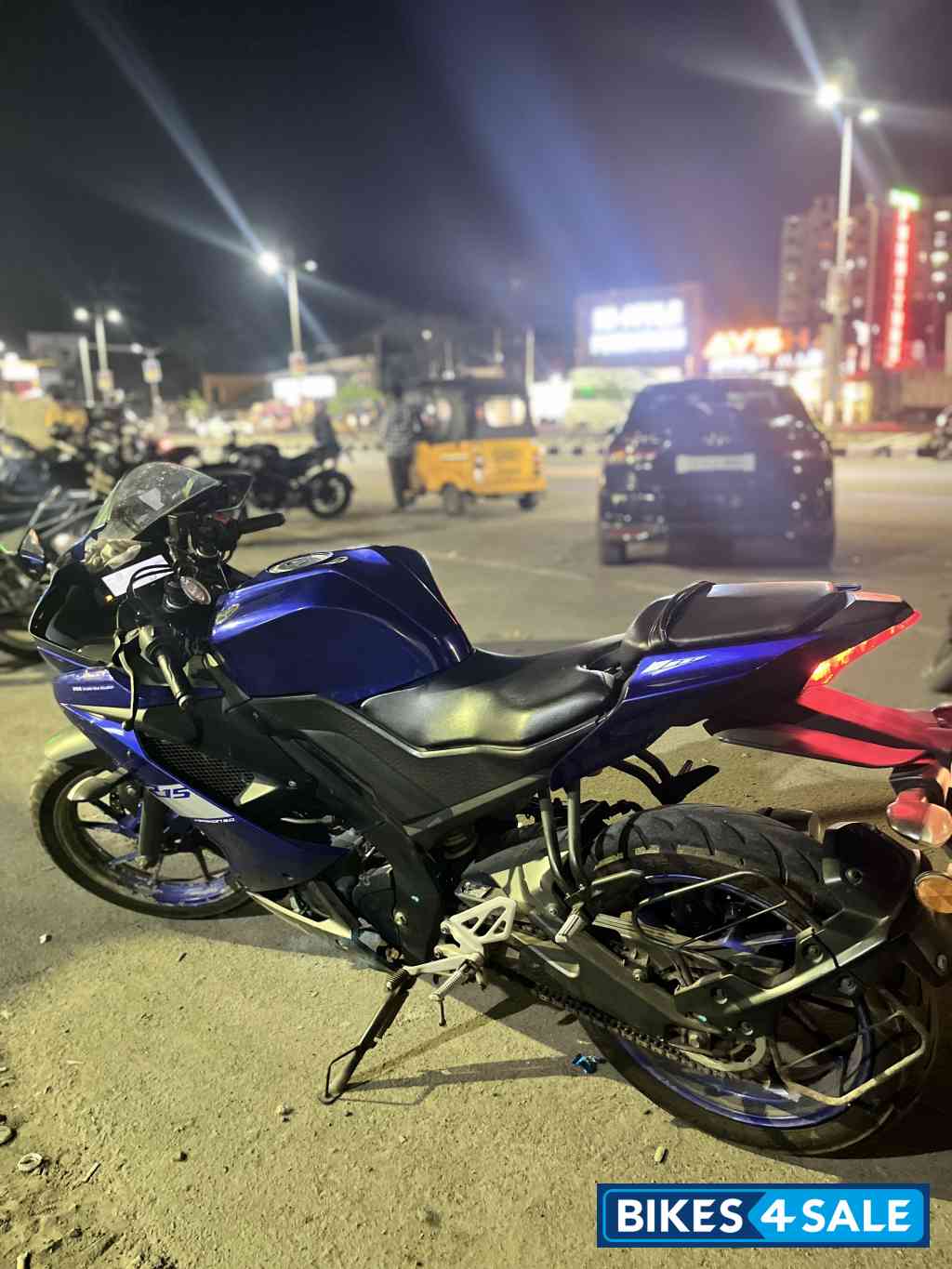 Deep Republish Blue Yamaha YZF R15 V3 BS6