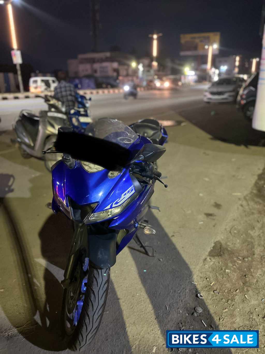 Deep Republish Blue Yamaha YZF R15 V3 BS6