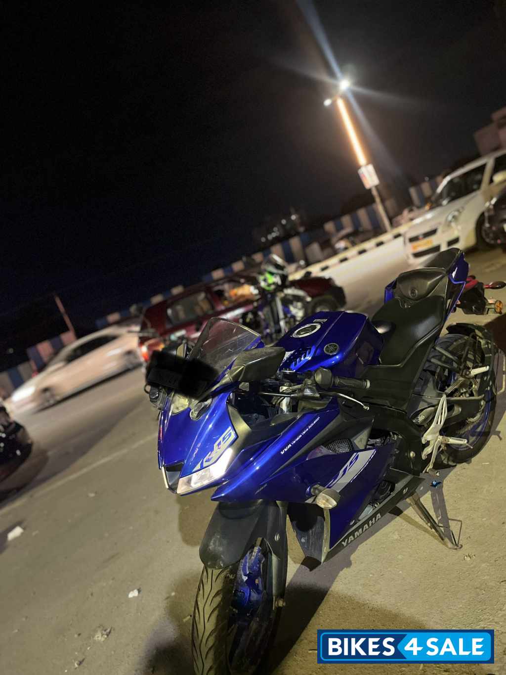Deep Republish Blue Yamaha YZF R15 V3 BS6