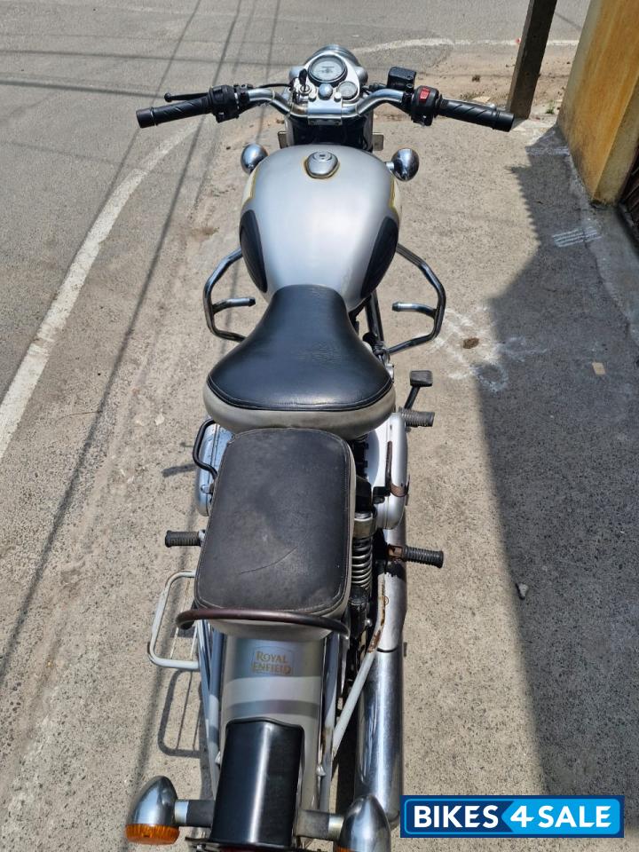 Silver Royal Enfield Classic 350