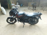 Black Bajaj Pulsar 125 Neon Disc Single Seat