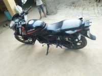 Black Bajaj Pulsar 125 Neon Disc Single Seat