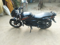 Black Bajaj Pulsar 125 Neon Disc Single Seat