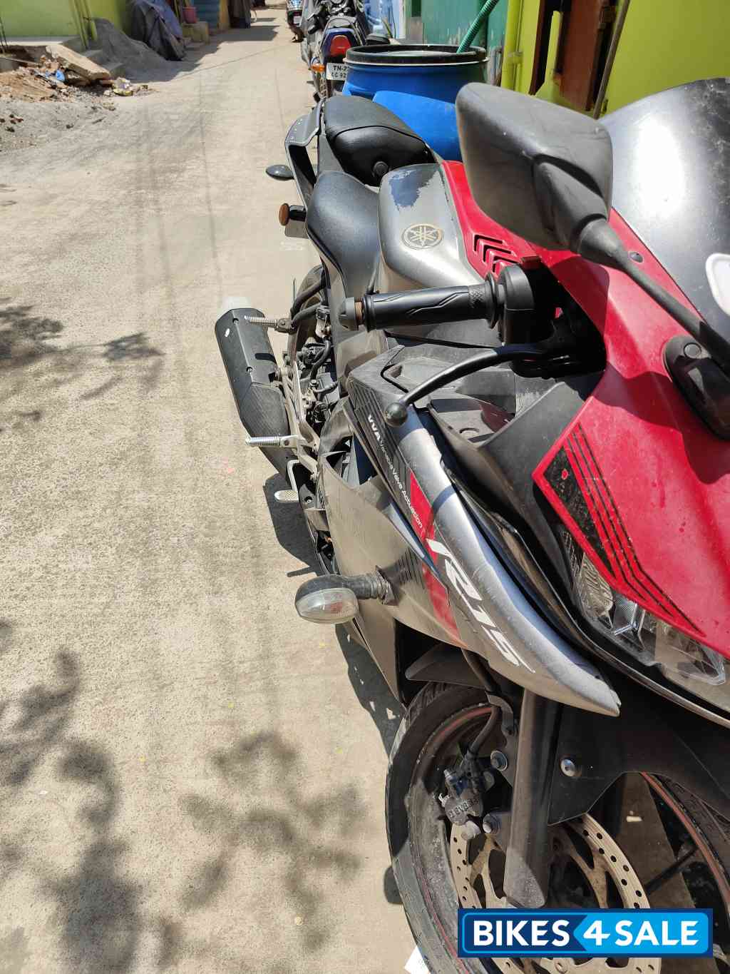 Red Yamaha YZF R15 V3