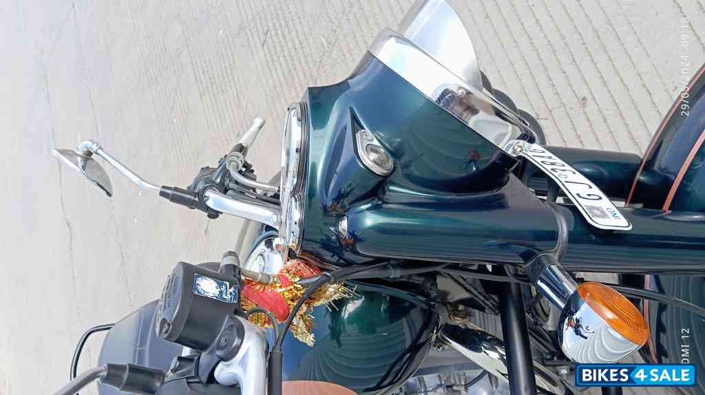 Helicon Green Royal Enfield Classic 350 Dual Channel BS6 Helicon Green Royal Enfield Classic 350 Dual Channel BS6