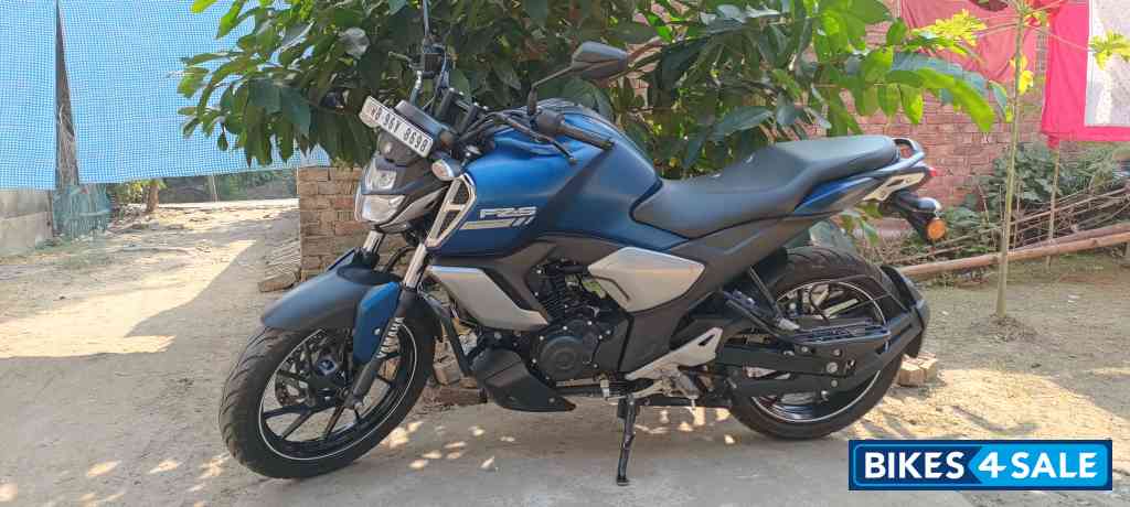 Matte Blue Yamaha FZ-S FI V3 BS6