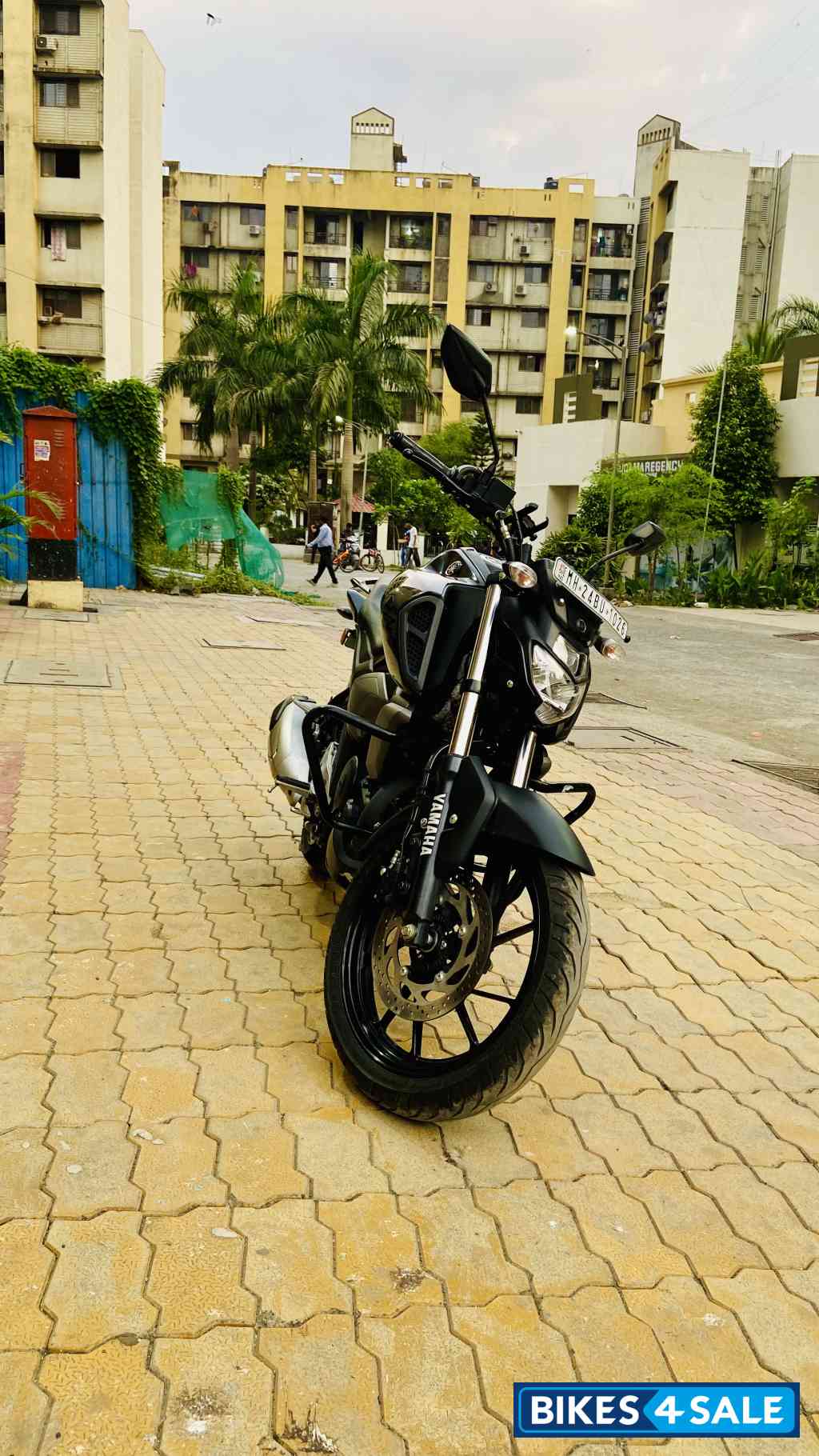 Black Yamaha FZ-S FI V3 2022