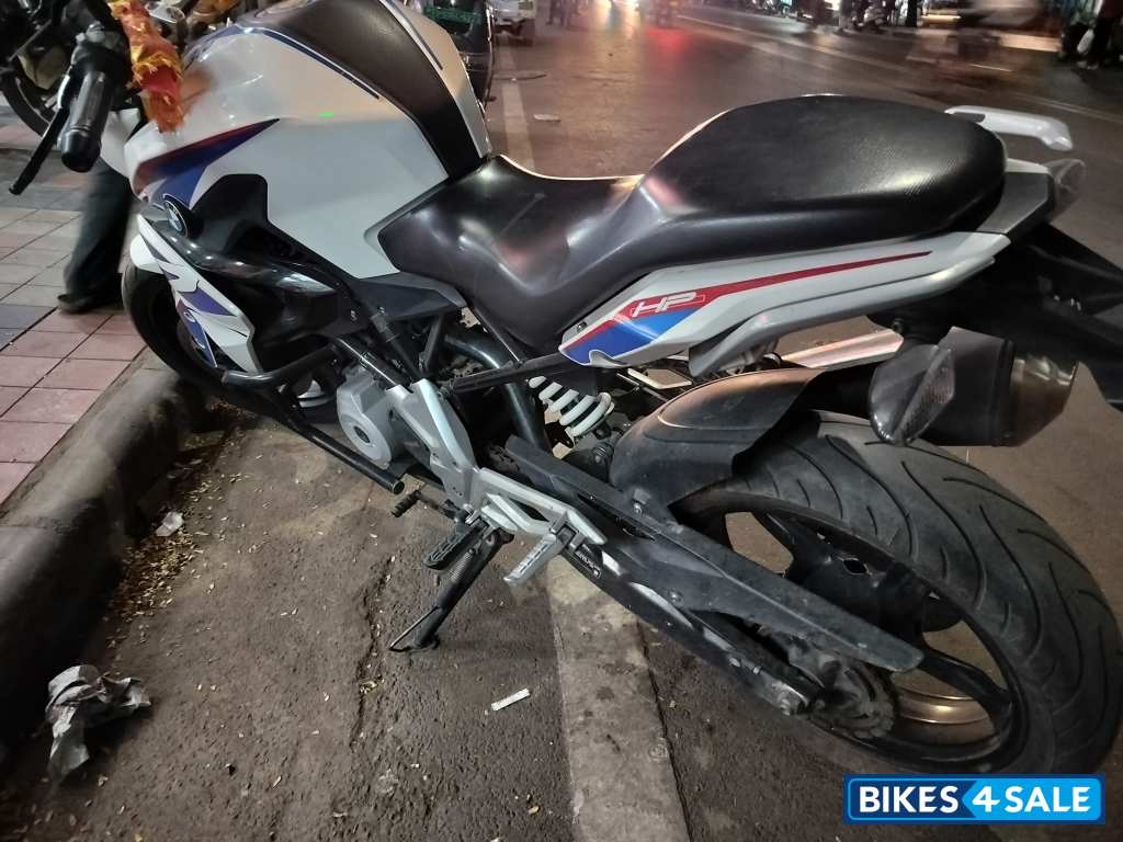 White And Blue BMW G 310 R