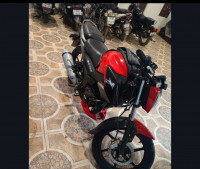 Red TVS Raider Split Seat