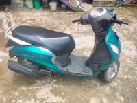 Blue Yamaha Fascino