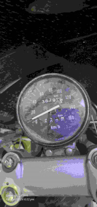 Blue Bajaj Avenger 220 DTS-i