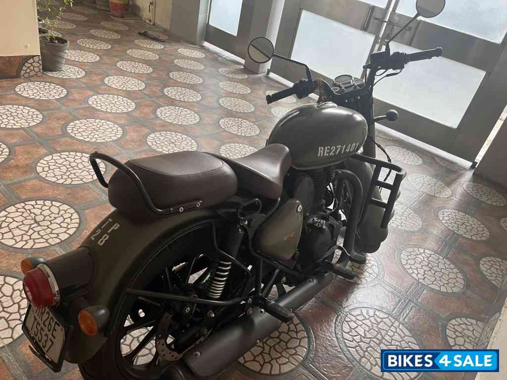 Marsh Grey Royal Enfield Classic 350 Dual Channel BS6