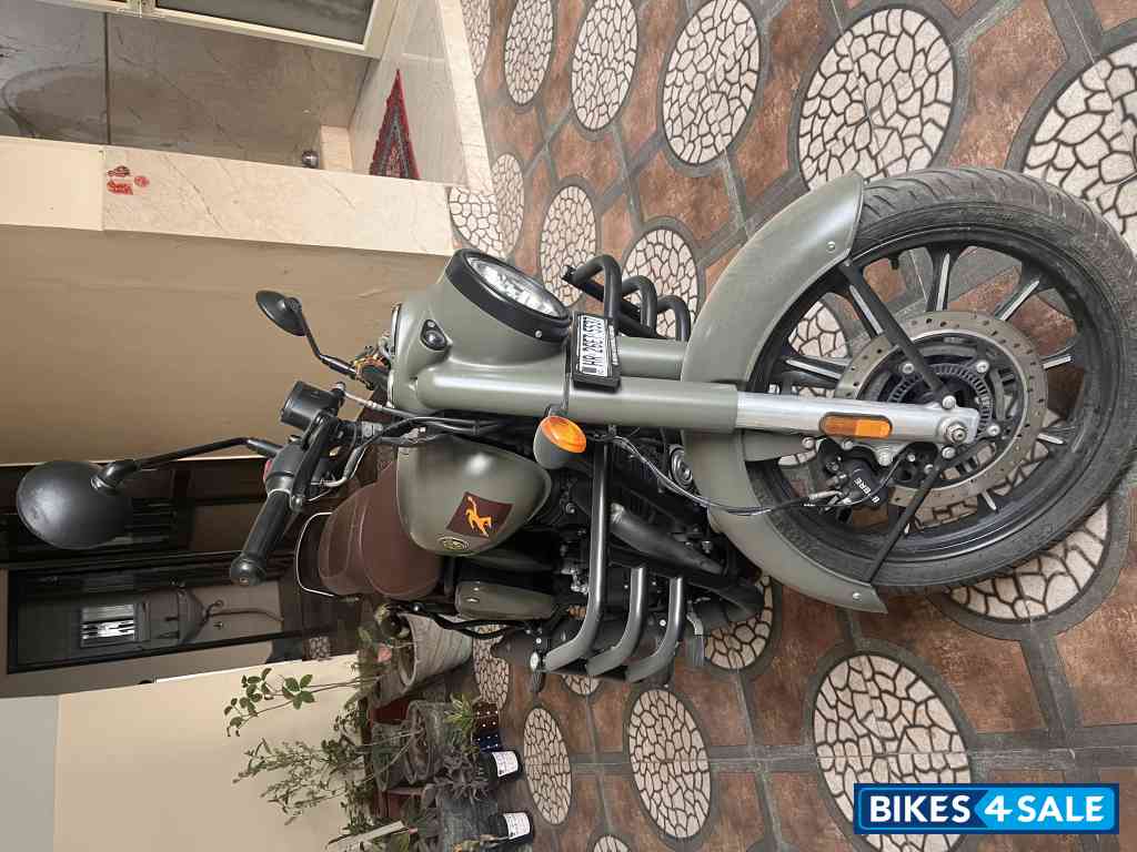 Marsh Grey Royal Enfield Classic 350 Dual Channel BS6