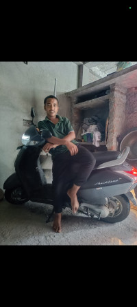 Gray Honda Activa 5G