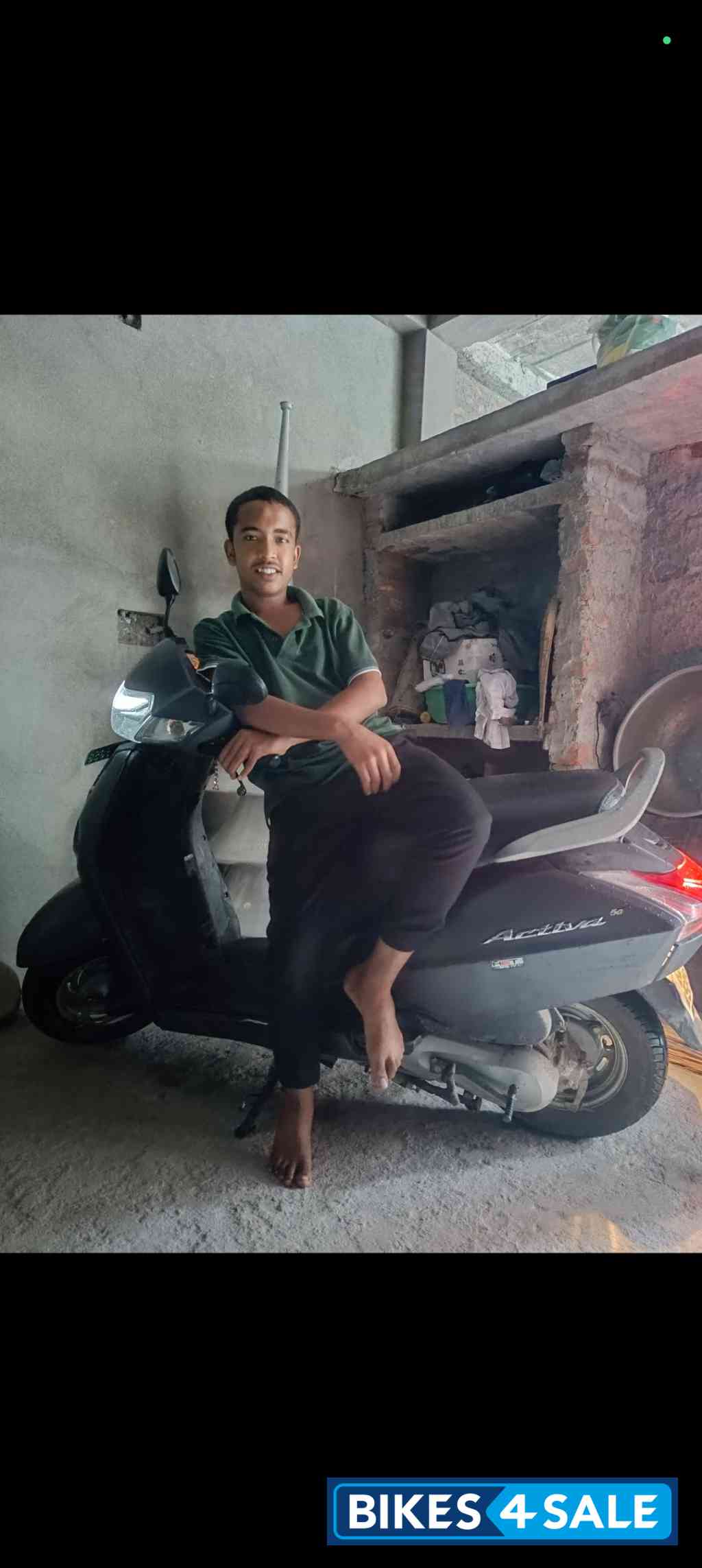 Gray Honda Activa 5G