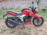 Racing Red TVS Apache RTR 160 4V BS6