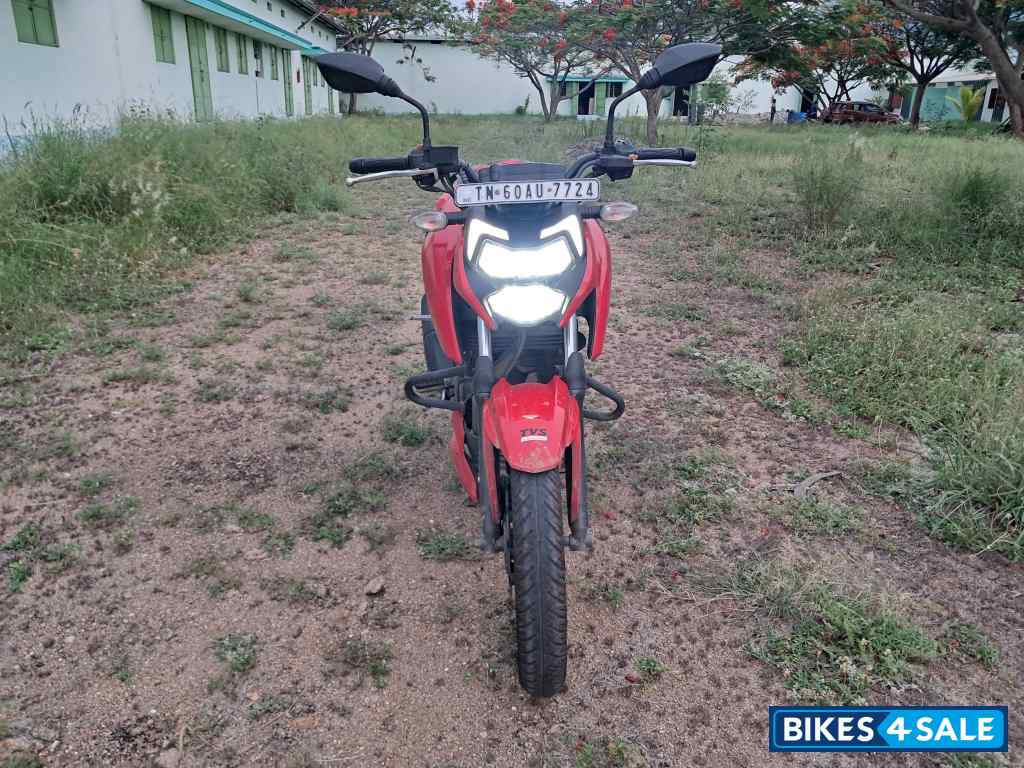 Racing Red TVS Apache RTR 160 4V BS6