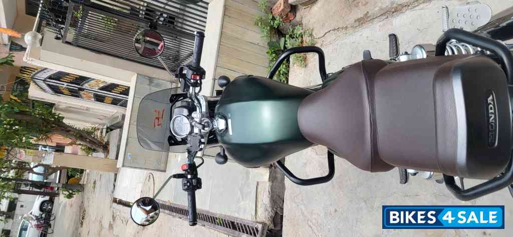 Matte Marshal Green Metallic Honda Hness CB350 DLX Pro