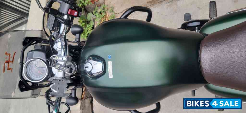 Matte Marshal Green Metallic Honda Hness CB350 DLX Pro