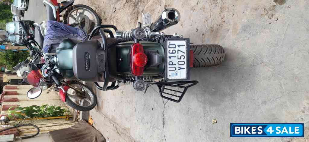 Matte Marshal Green Metallic Honda Hness CB350 DLX Pro