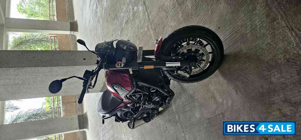 Red Benelli Leoncino 500 BS6