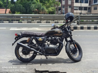 Mirror Black Royal Enfield Interceptor 650 120th Year Anniversary Edition