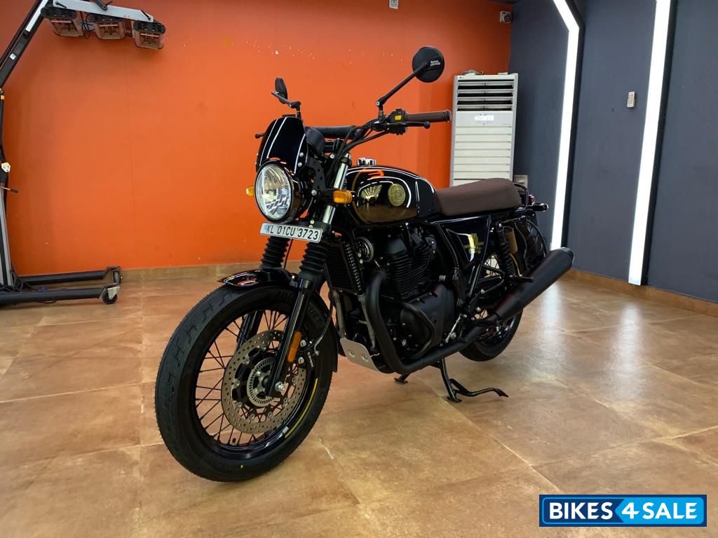 Mirror Black Royal Enfield Interceptor 650 120th Year Anniversary Edition