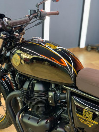 Mirror Black Royal Enfield Interceptor 650 120th Year Anniversary Edition