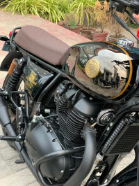 Mirror Black Royal Enfield Interceptor 650 120th Year Anniversary Edition