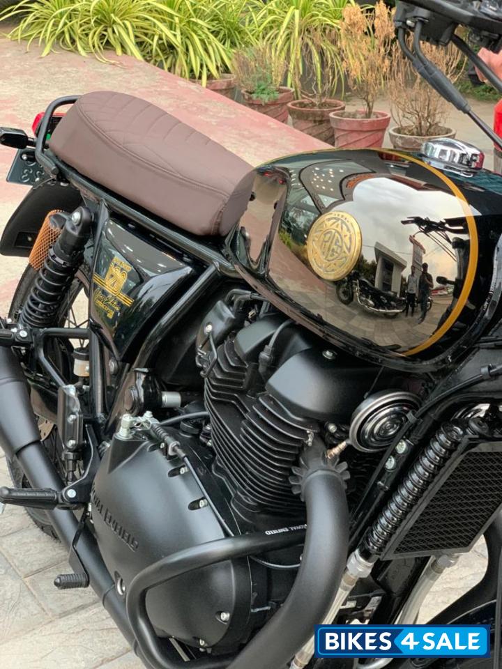 Mirror Black Royal Enfield Interceptor 650 120th Year Anniversary Edition