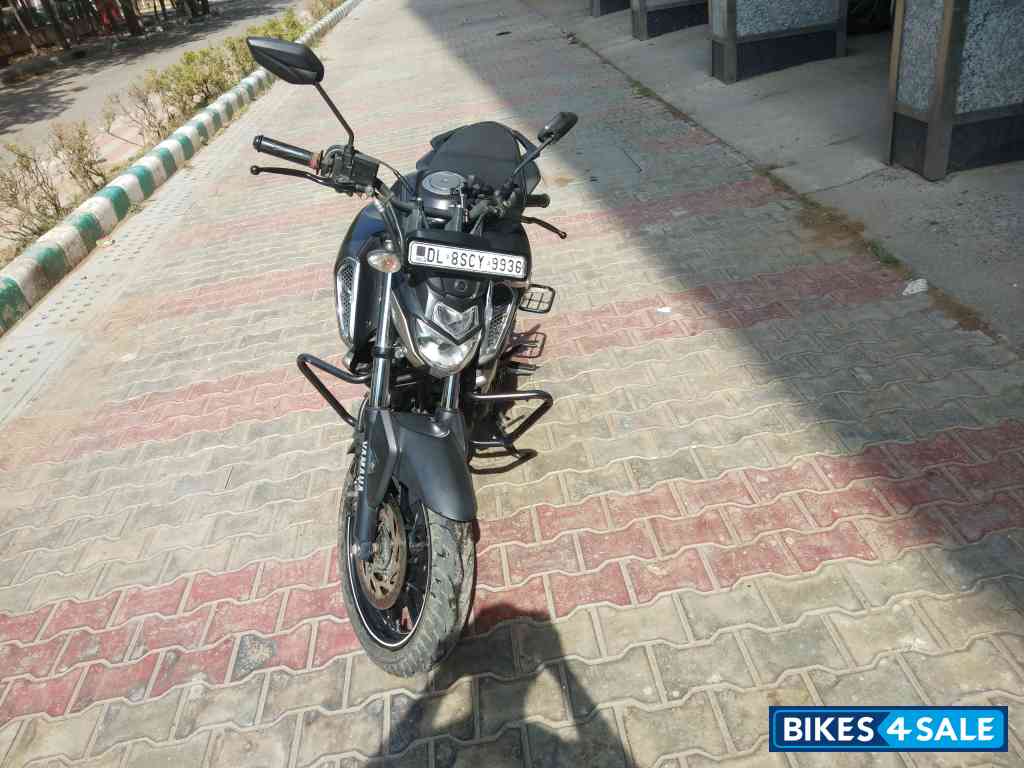 Matt Black Yamaha FZ-S FI V3 BS6