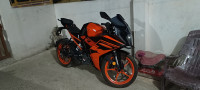 Orange Black KTM RC 200 2024
