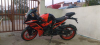 Orange Black KTM RC 200 2024