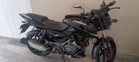 Black Bajaj Pulsar 125 Split Seat