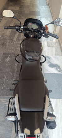 Black Bajaj Pulsar 125 Split Seat