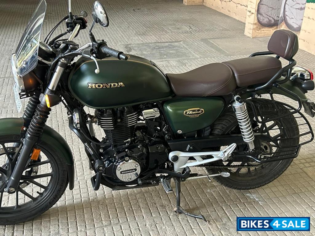 Metalic Green Honda Hness Anniversary Edition