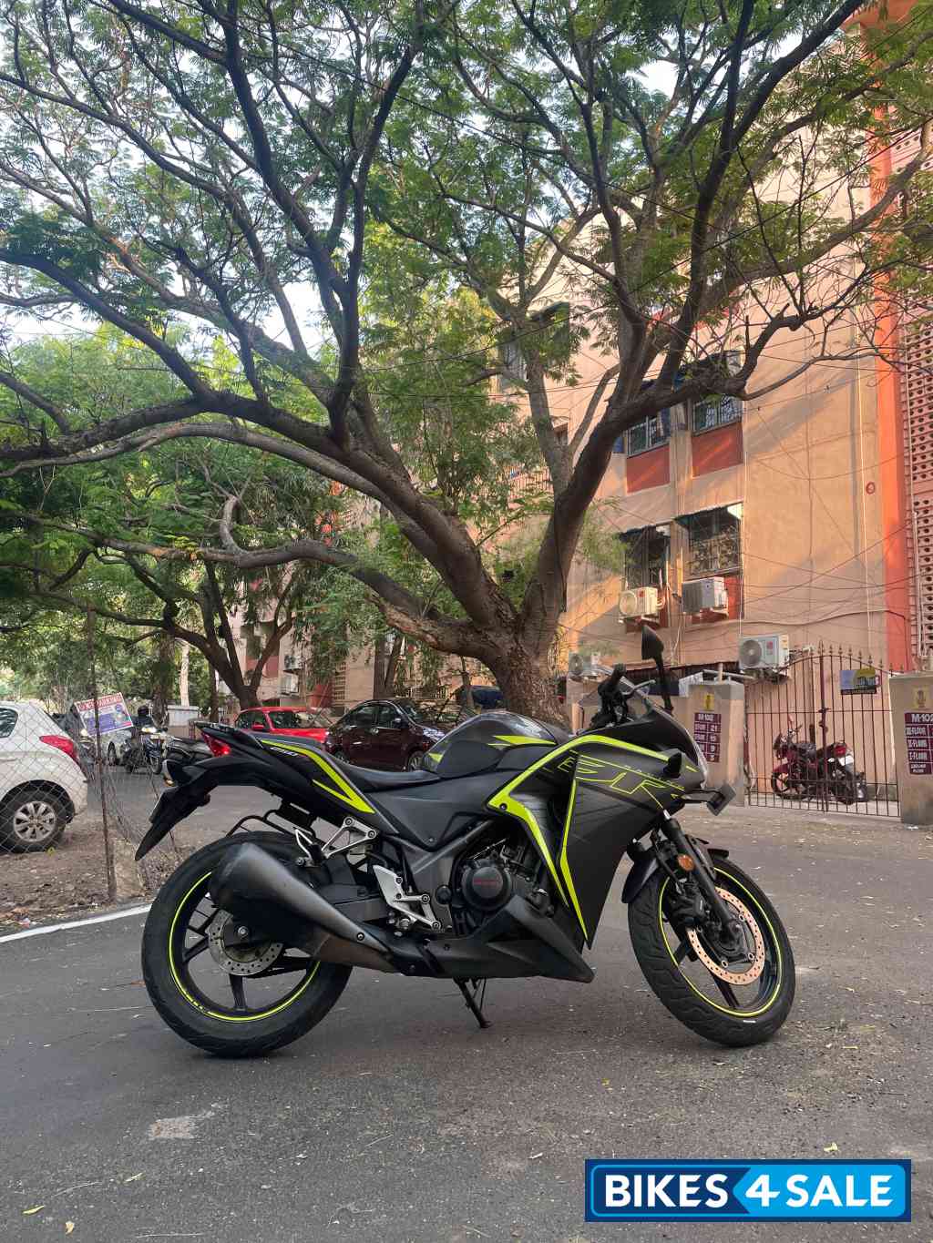 Matte Axis Gray Metallic With  Honda CBR 250R ABS