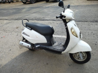 White Suzuki Access 125