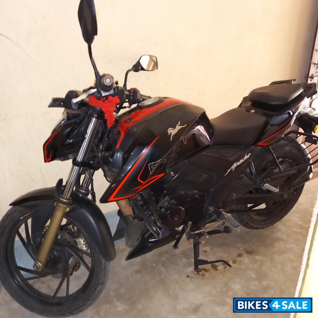 Red And Black TVS Apache RTR 200 4V ABS Race Edition 2.0