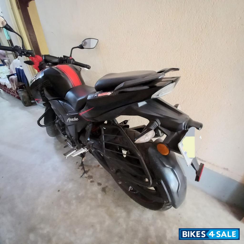 Red And Black TVS Apache RTR 200 4V ABS Race Edition 2.0