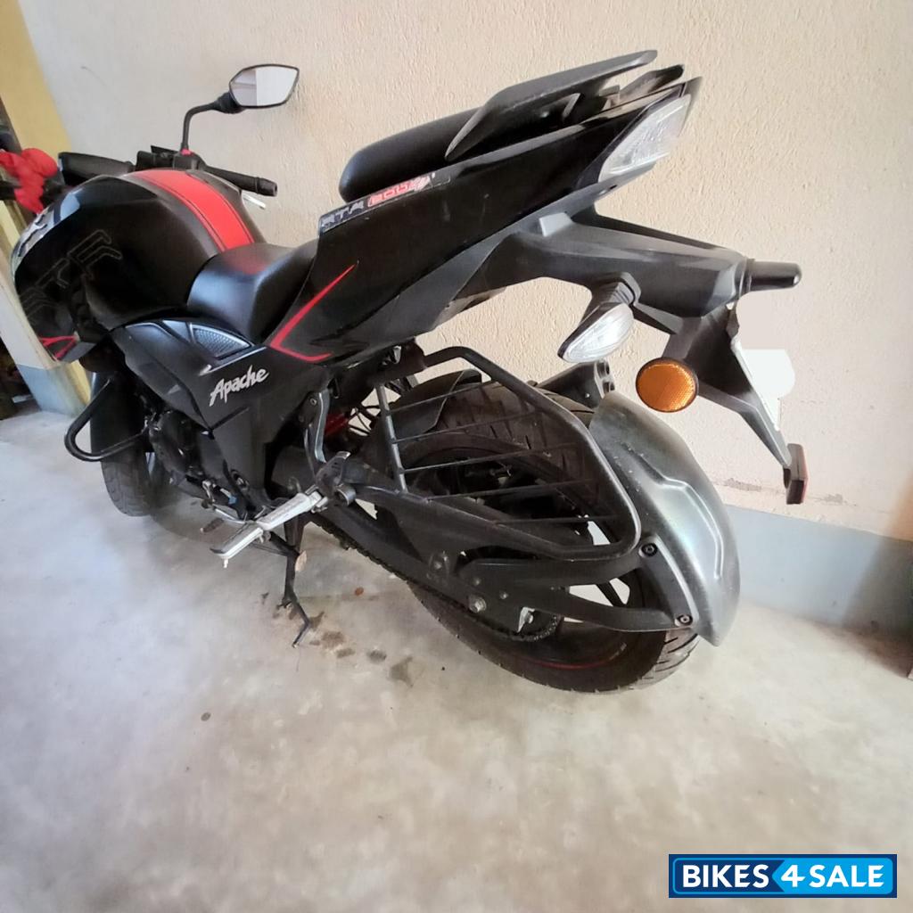 Red And Black TVS Apache RTR 200 4V ABS Race Edition 2.0
