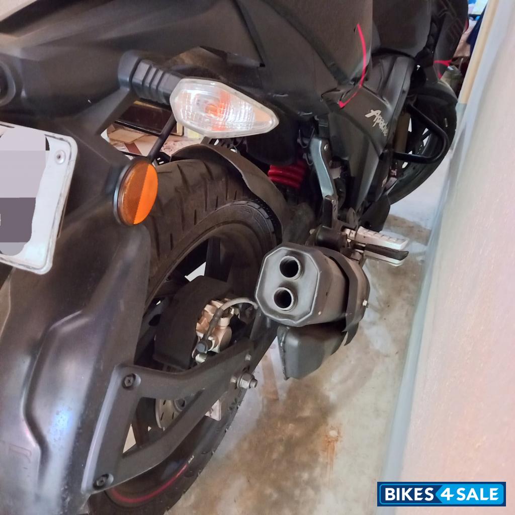 Red And Black TVS Apache RTR 200 4V ABS Race Edition 2.0