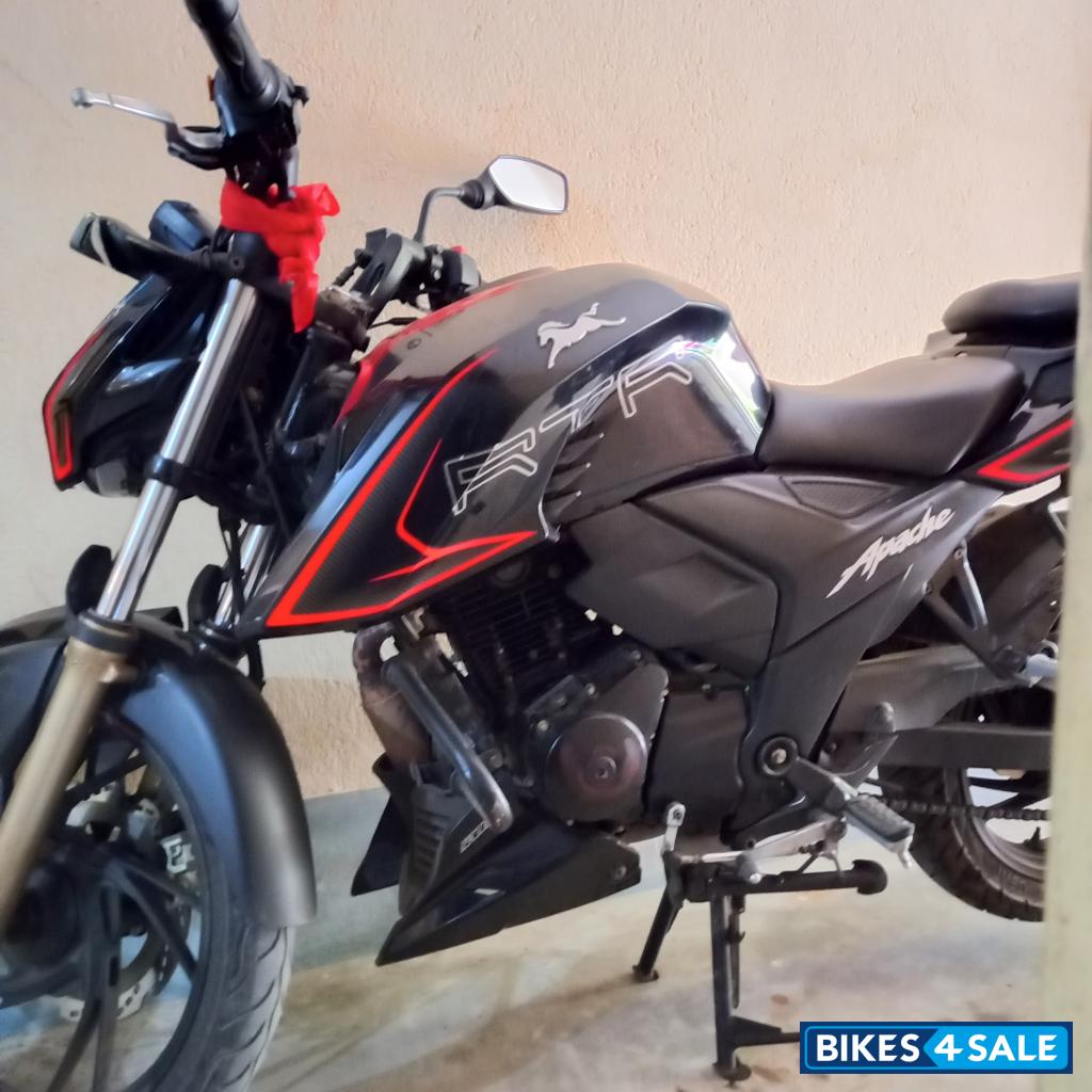 Red And Black TVS Apache RTR 200 4V ABS Race Edition 2.0